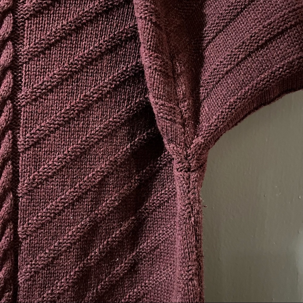 Max Studio Knit Fit & Flare Sweater Dress - Picture 4 of 5